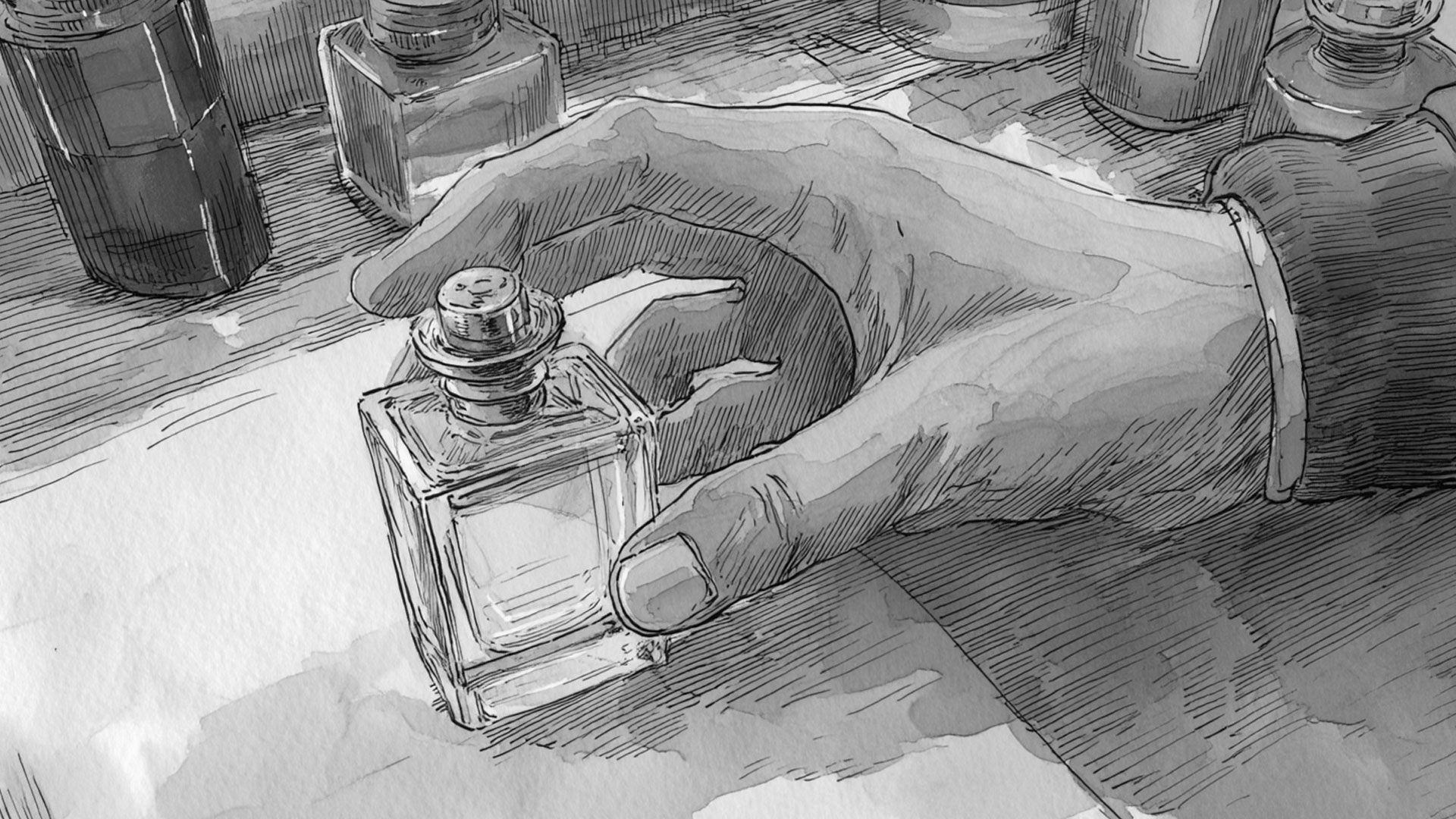 Illustration für Beauty & Care