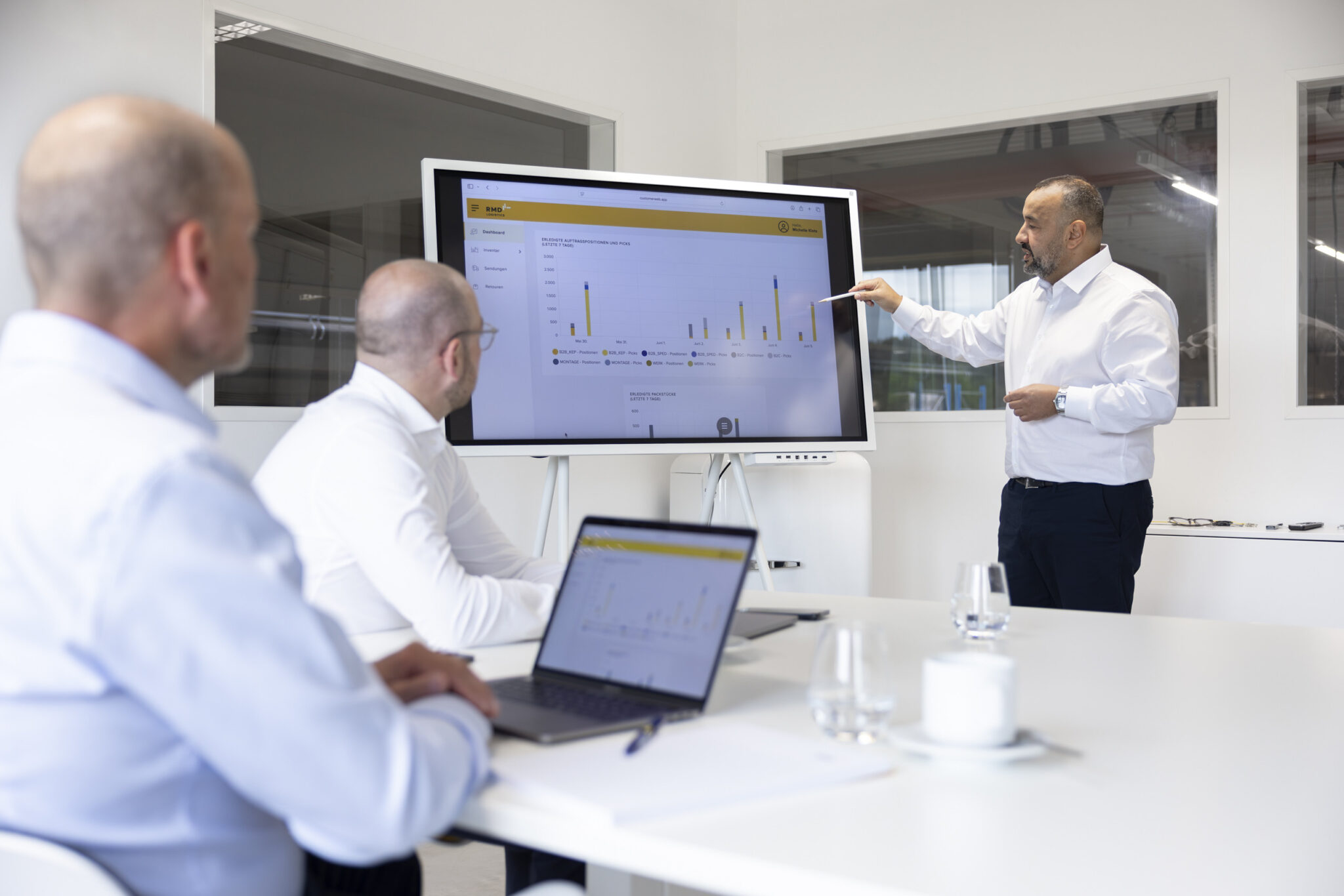 Neue Geschäftsleitung bei RMD Logistics