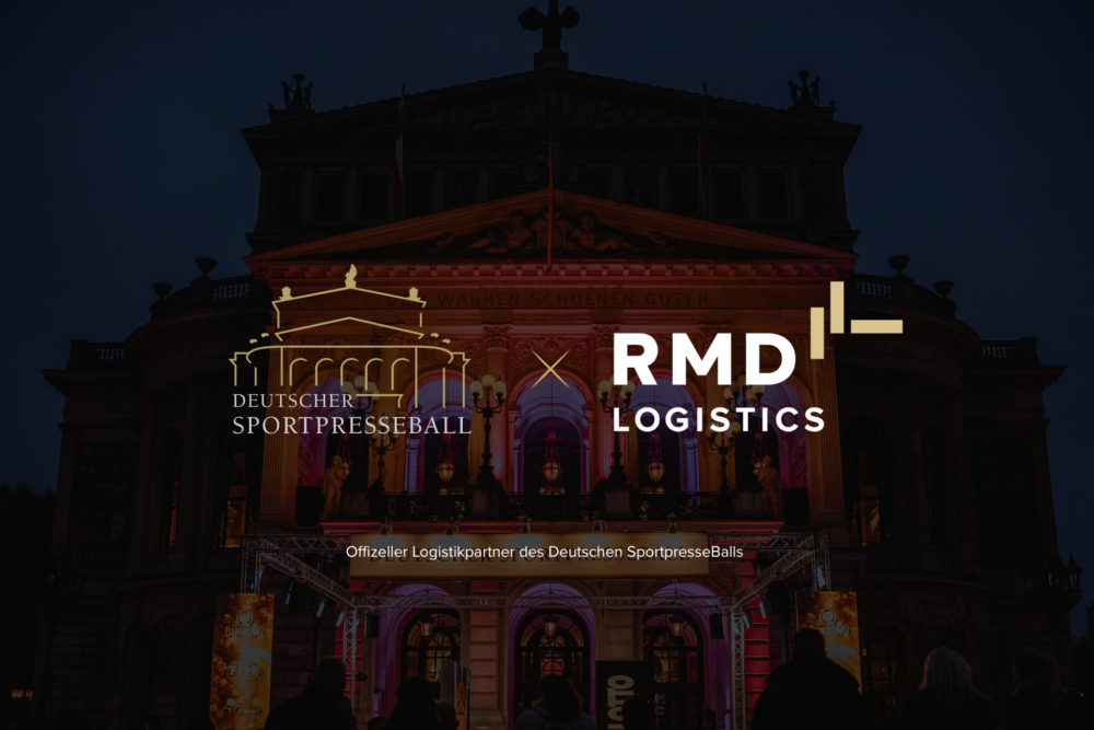 RMD Logistics ist offizieller Logistikpartner des 43. Deutschen Sportpresseballs