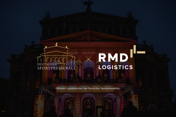 RMD Logistics ist offizieller Logistikpartner des 43. Deutschen Sportpresseballs